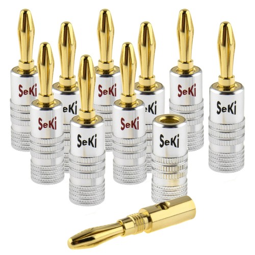 10x connettore banana seki - 10x,
