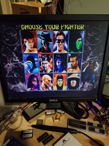 Mortal kombat pcb jamma - mortal,