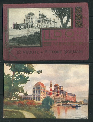 E848 cartolina venezia lido - e848, venezia-lido