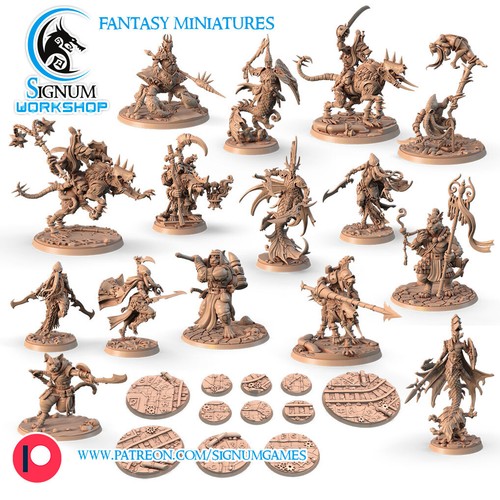 Miniature wargames signum - miniature, d&d/wargames