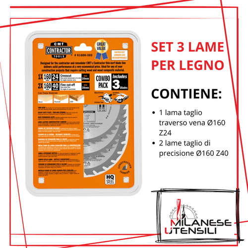 Lama circolare taglio legno