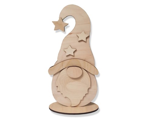 Gnomo natalizio legno per - natalizio, in