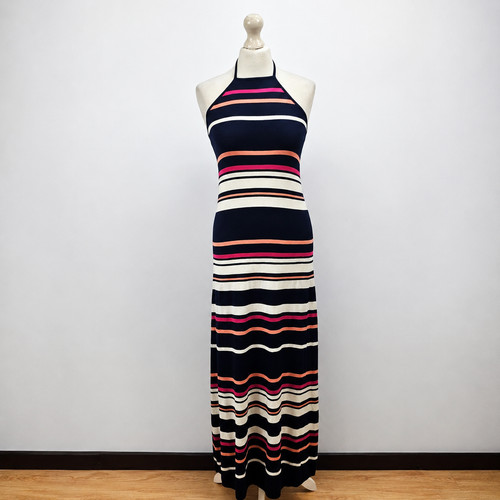 Maxi abito zara maglia collo - maxi,