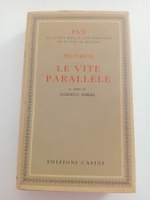 Le Vite Parallele Plutarco Vol. 1 Casini 1960 A9