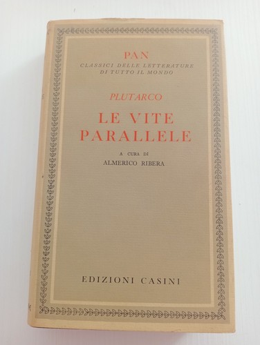Vite parallele plutarco - le,
