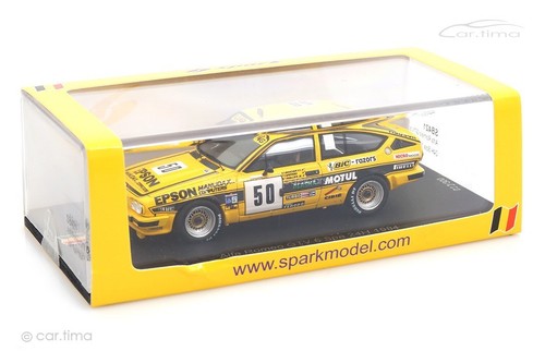 Alfa romeo gtv6 24h spa - gtv6, 1984