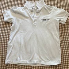 Dondolo Boys White Polo Size 5