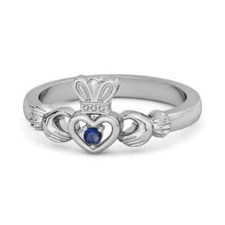 Claddagh 0.1 Carato Blu