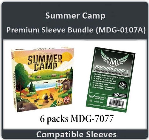 Summer camp game card - game,
