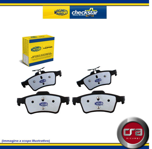 Kit pastiglie freno post - pastiglie,