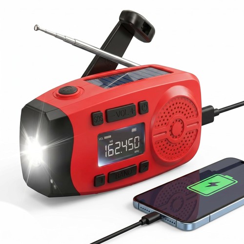 Radio emergenza solare con - emergenza,