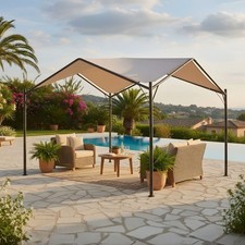 Gazebo dome acciaio 5x3 - in,