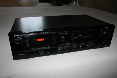 Denon cassette deck drm 500 - denon,