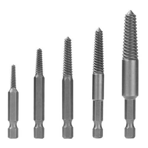 5pz set estrattori viti - 5pz/set,