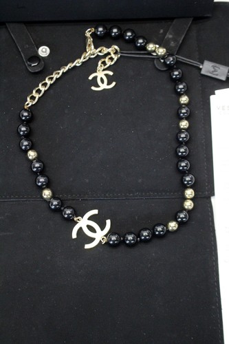 Collana perle finte chanel - collana,