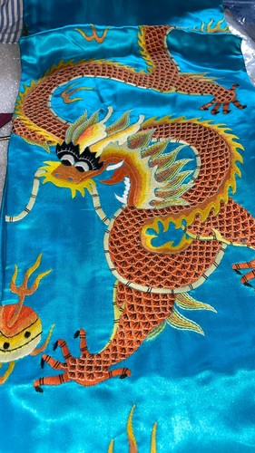 Kimono drago dorato vintage