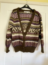 Cardigan in mohair mod Euro taglia S