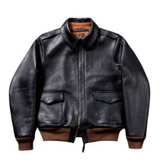 Giubbotto bomber uomo pelle