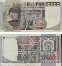 10000 LIRE 30/10/1976 DEL