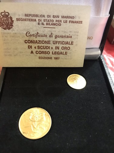 Scudo scudi oro 1987 - 1,