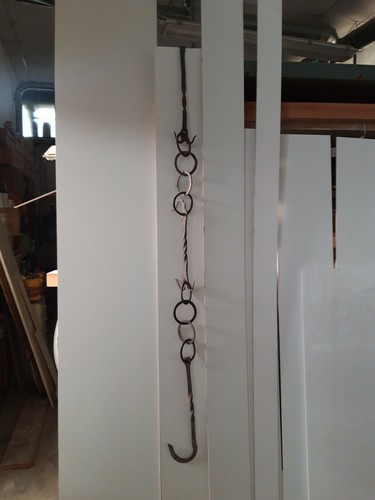 Antica catena camino - camino, 152cm