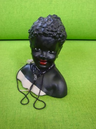 Statuetta francese etnica - etnica, in
