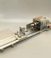 Mini tornio artigianale con