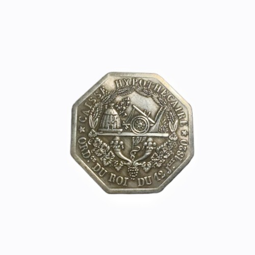 Copper craft coin french - copper,
