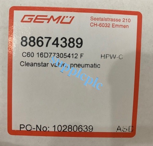 Gemu 88674389 valvola - valvola, a