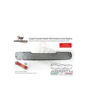 Griglia Assetto Corse Abarth 500 classica, NO fendinebbia con traino Sabelt