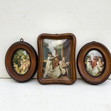 tris di quadri vintage