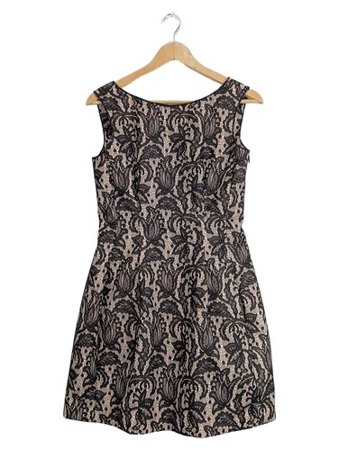 Zara abito pizzo donna nero - donna,