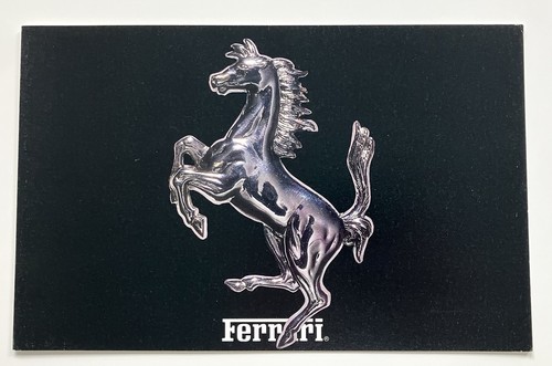 Scheda depliant ferrari - depliant,