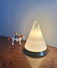 LAMPADA DA TAVOLO VINTAGE IN VETRO KIBO DESIGN PEILL E PUTZLER ANNI '70