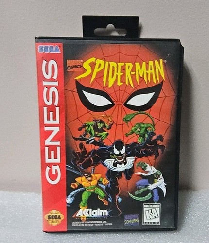 Sega genesis spider man - genesis,