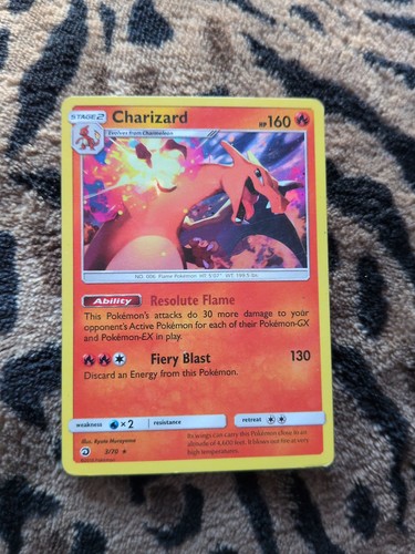 Carta pokemon charizard - pokemon, 3/70