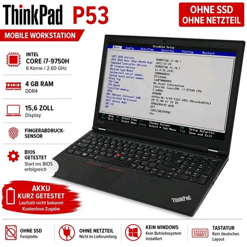 Lenovo thinkpad p53 9750h - thinkpad,