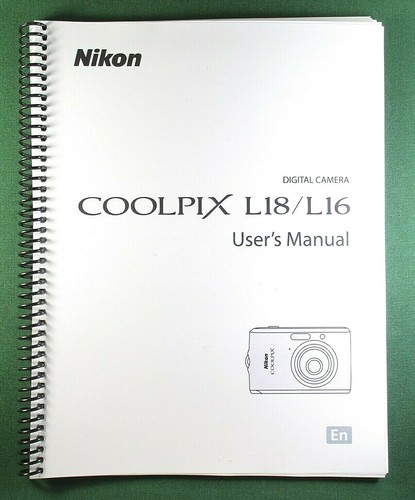 Nikon coolpix l18 l16 - coolpix, l18/l16