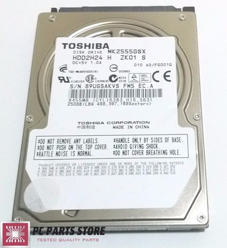 Toshiba 250 mk2555gsx - toshiba, 2,5"