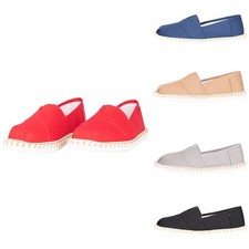 Espadrillas Uomo in Tessuto e Corda Scarpe da Barca Stoffa Scarpa Bassa Spiaggia