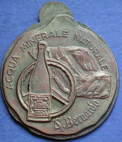 Medaglia prova conio - conio, "acqua