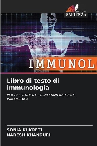 Libro testo immunologia - testo, di