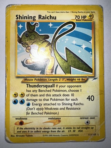 Shining raichu 111 - raichu,