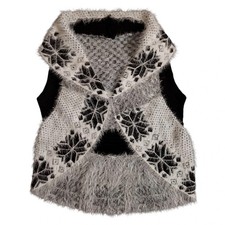 Cardigan vintage donna M nero