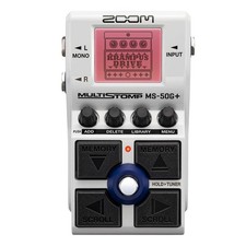 ZOOM MS-50G+ MultiStomp Pedale per chitarra effetti bianco amplificatore IR modellista Japan JP