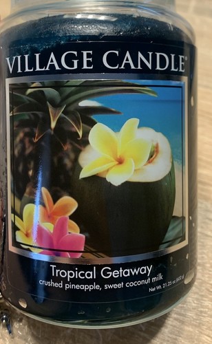 Village candle tropical - village,