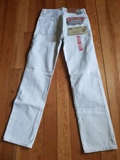 Jeans Levis 501 W28 L30 bianco