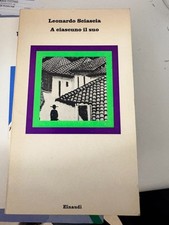 SCIASCIA, A CIASCUNO IL SUO  -