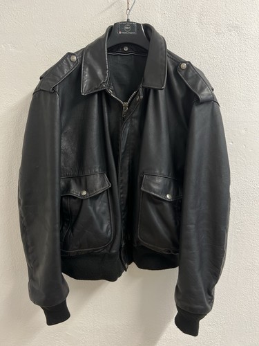 80s schott giacca pelle - 80s,