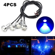 4x Punti Luce LED BLU 3W 12V